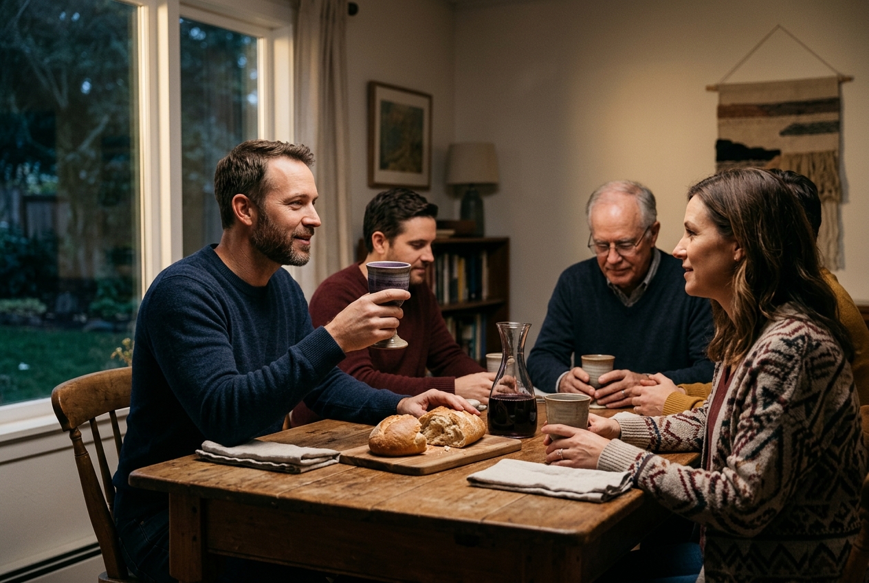 A Promessa do Vinho Novo: Esperança e Renovação na Ceia do Senhor